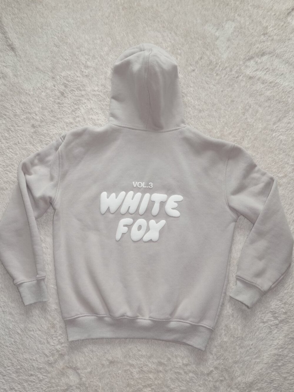 Women's Size XS/S White Fox Offstage Hoodie Moon, Like New